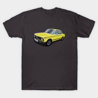 1974 2002 tii in yellow T-Shirt